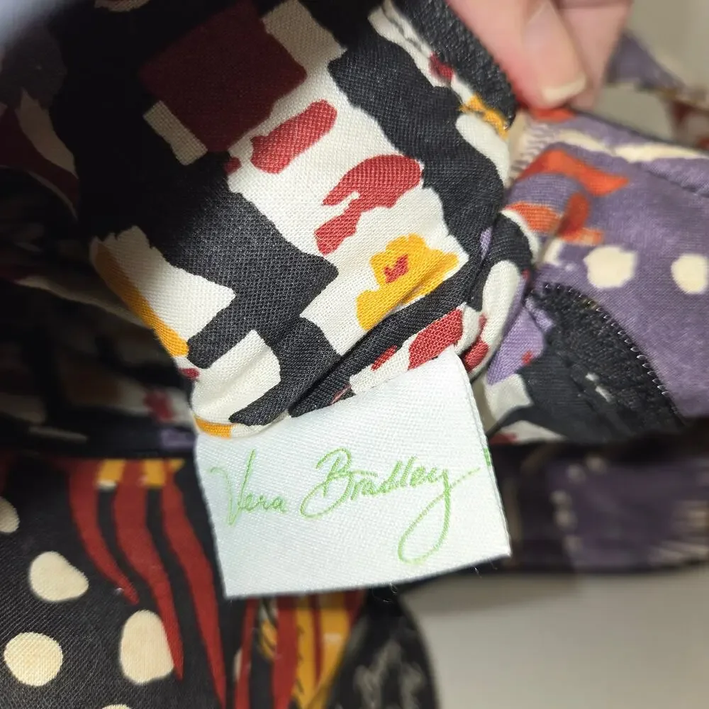 Vera Bradley Quilted Tote Shoulder‎ Bag Floral Patchwork Purse Artsy Colorful